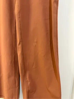 Avalanche Rust Brown Women's Wide-Leg Drawstring Pants Size Medium thumbnail 3