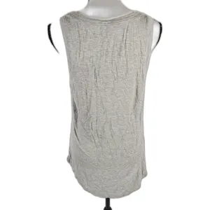 Women Z Supply Swing Tank Top Gray Medium thumbnail 2