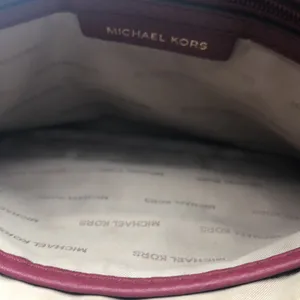 Michael Kors Burgundy Crossbody Bag thumbnail 10