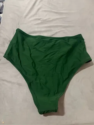 Cupshe medium brand new High-Waist Green Bikini Bottoms women’s thumbnail 4