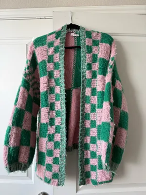 Pink Lily Oversized Cardigan thumbnail 1