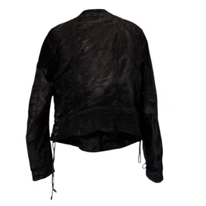 Free People We The Free Women Sz Small Moto Biker Jacket‎ Zip Pockets Streetwear thumbnail 2