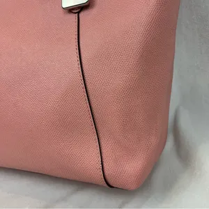 Coach F57526 Ava Tote Crossgrain Leather Bag Blush Pink / Silver - NEW w/ DEFECT thumbnail 9