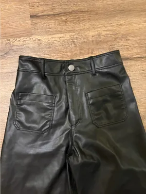 ZARA Marine Leather Pants  thumbnail 2