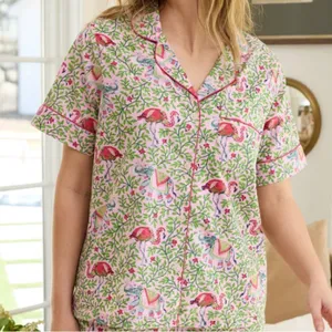 PRINTFRESH Flamenco Pajama Top XXS thumbnail 1