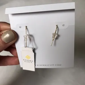 Kendra Scott Maize Clear Crystal Earrings thumbnail 3