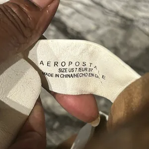 Aeropostale White Sandals with Buckles thumbnail 8