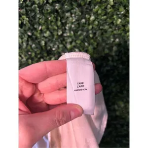 Anthropologie Avec Les Filles Textured Terry Cloth Short Cream Size Medium thumbnail 5