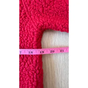 J. Crew Womens Sherpa Polartec Half Zip Pullover Hoodie Sweater thumbnail 4