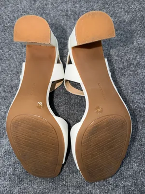 Alex Marie Elizabeth Leather d'Orsay Dress Sandals/Open-Toe Slingback Heels thumbnail 8