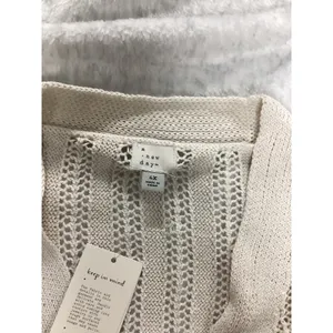 A New Day Cream‎ Pointelle Knit Button Front Cardigan Plus Size 4X NEW thumbnail 2