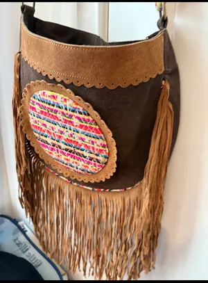Fern Vegan Suede Crossbody Bag thumbnail 7