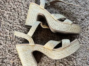 Steve Madden Braided Tan Platform Sandal thumbnail 5