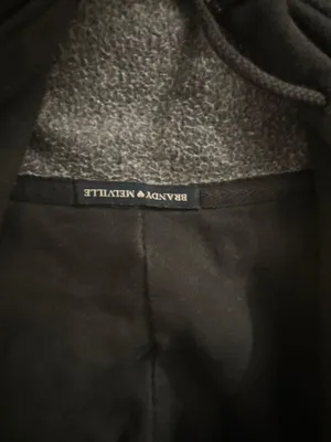 Brandy Melville black oversized christy hoodie thumbnail 3