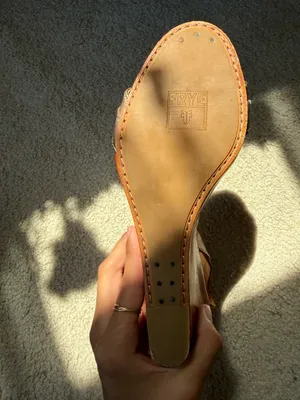 Frye leather wedges thumbnail 5