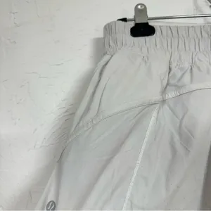 Lululemon Grey Athletic Shorts Womens 10 Casual Running Casual Lined retro Sport thumbnail 9