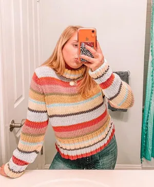 striped sweater Multi Size L thumbnail 1