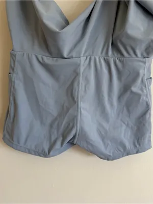 HALARA Light Gray Skater Skirt thumbnail 4