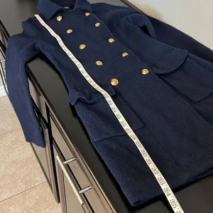 Lauren by Ralph Lauren Coatigan vintage Military coat sweater, LambsWool blend S thumbnail 8