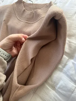 Brown Sweater Dress Size L thumbnail 4