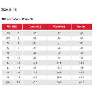 INC International Concepts INC Cocktail and Party Dress Black / Fire Red Combo 6 thumbnail 3