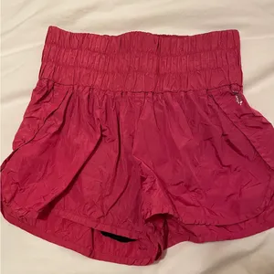 Free People Movement Cherry Pink Shorts thumbnail 1