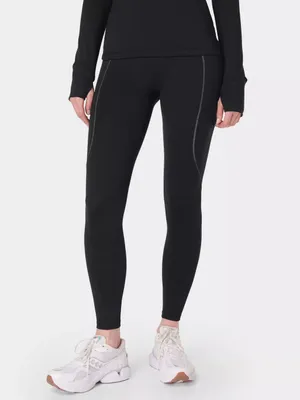 Sweaty Betty Therma Boost Lined Winter Running Leggings Black Medium 8 thumbnail 4