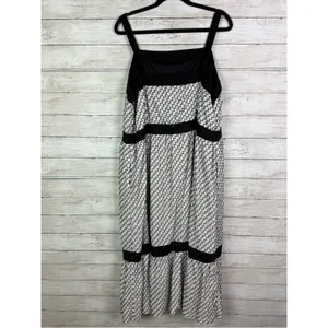 Lane Bryant Square-Neck Tank Maxi Dress Size 18 thumbnail 4