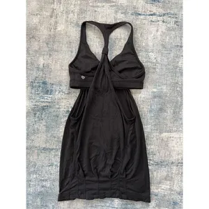 Lululemon Black Practice Freely Racerback Tank Top Size 4 thumbnail 4