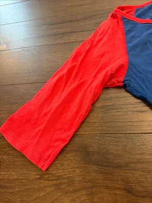 Campus Lifestyle Philadelphia Phillies Women’s 3/4 Sleeve Raglan Tee Size Large - C58-029 thumbnail 5