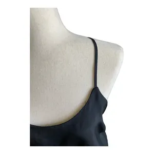 NWOT-J. CREW-BLACK CAMISOLE TOP-SIZE 6 Adjustable straps, brand new, never worn thumbnail 2