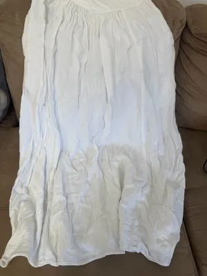 Aerie White Maxi Dress thumbnail 6