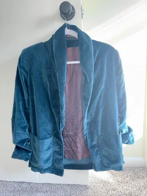 Blue Velvet Blazer thumbnail 1