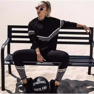 Sarah’s Day x White Fox Active All‎ I Do Is Brunch Blackout Sweater Medium thumbnail 2