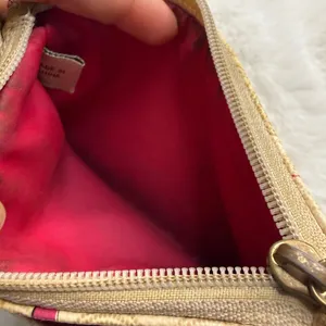 COACH Coated Canvas Signature Floral Wristlet thumbnail 7