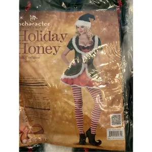 NIB Holiday Honey Christmas Costume by InCharacter Costumes Sz L thumbnail 5