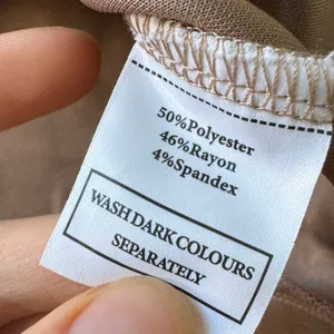 Athletic Quarter Zip Sweatshirt Tan Size M thumbnail 6