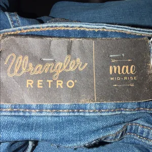 WRANGLER RETRO® MAE MID RISE BOOTCUT WESTERN JEAN SIZE 35x34 thumbnail 9