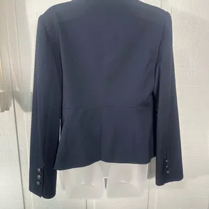 The Limited Women’s Navy Single Button Blazer Size Medium EUC thumbnail 4