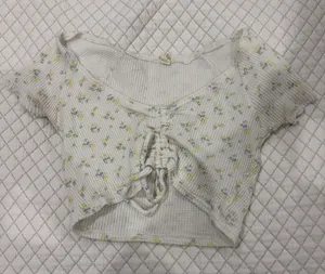 PacSun LA Hearts Crop Top thumbnail 1