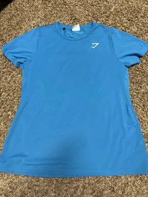 Gymshark Blue Shirt thumbnail 1