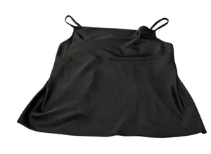 AVA & VIV silky black camisole thumbnail 1