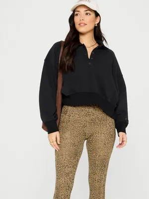 Fabletics Year Round Terry Snap Front Sweatshirt XXL/1X Athleisure thumbnail 3
