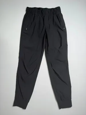 Eddie Bauer Women's Black Active Outdoor Hiking Jogger Pants Zipper Pockets thumbnail 4