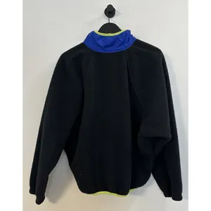 FREE PEOPLE Hit The Slopes Colorblock Pullover Black Sporty Combo Size Medium thumbnail 10