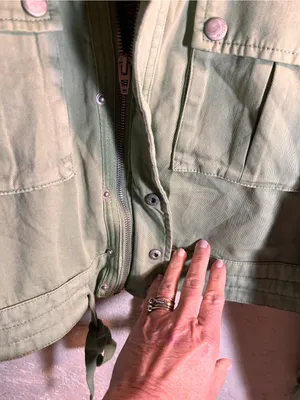 Blank NYC Sage Green Utility Jacket with Drawstring thumbnail 5