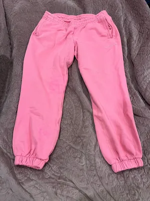 Adidas Coral Pink Fleece Sweatpants Set thumbnail 2