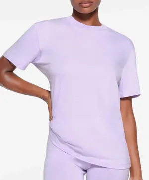 SKIMS Boyfriend stretch-modal and cotton-blend jersey T-shirt - Lily size xs thumbnail 3