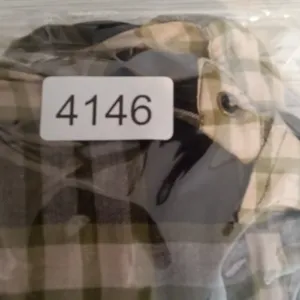 We The Free Beige and Black Utility Boho with Plaid Pattern and Cinched Waist thumbnail 10