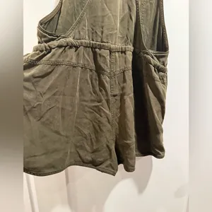 Aritzia Wilfred Free Beatriz Green Overalls Romper‎ Size L thumbnail 9